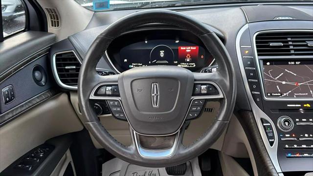 used 2019 Lincoln Nautilus car, priced at $23,455