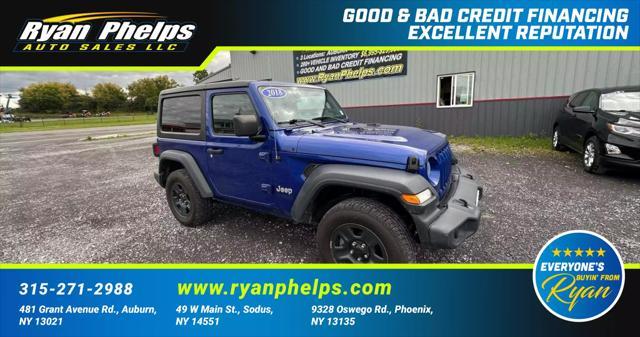 used 2018 Jeep Wrangler car, priced at $20,995