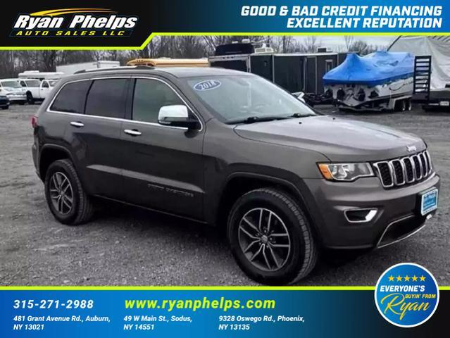 used 2018 Jeep Grand Cherokee car, priced at $20,875