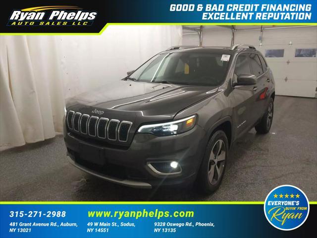 used 2019 Jeep Cherokee car, priced at $19,995