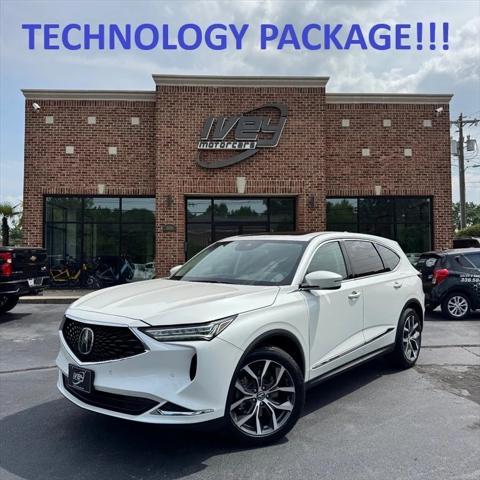 used 2022 Acura MDX car, priced at $43,990