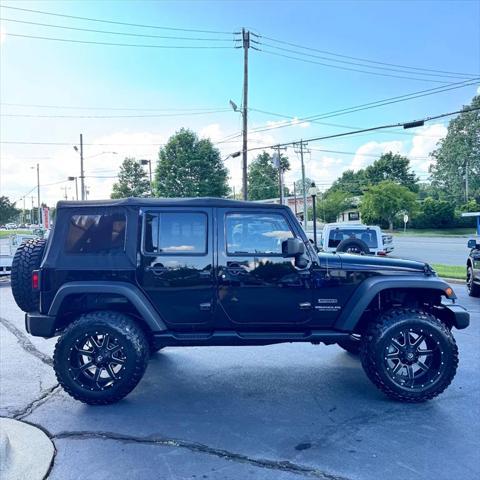 used 2016 Jeep Wrangler Unlimited car, priced at $25,990