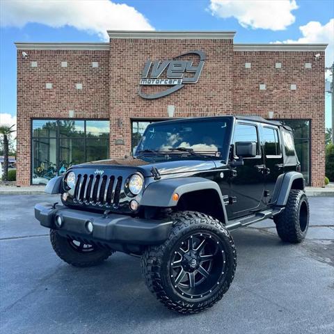 used 2016 Jeep Wrangler Unlimited car, priced at $25,990