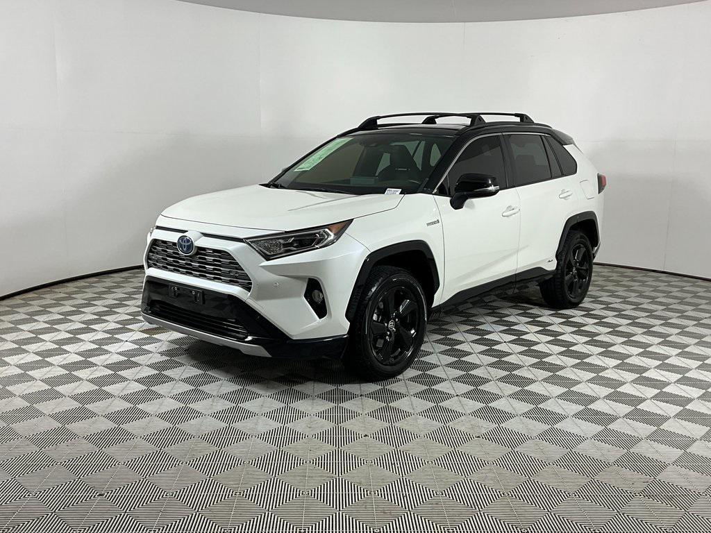 used 2021 Toyota RAV4 Hybrid car, priced at $31,991