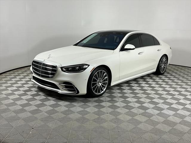 used 2022 Mercedes-Benz S-Class car, priced at $69,991