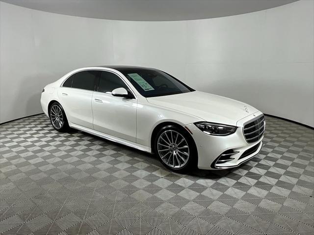 used 2022 Mercedes-Benz S-Class car, priced at $69,991