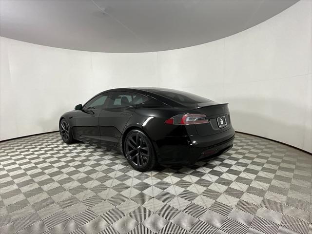 used 2021 Tesla Model S car, priced at $56,991