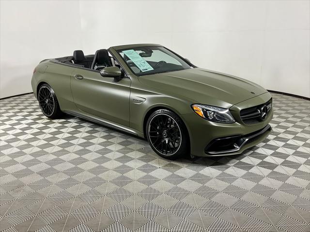 used 2017 Mercedes-Benz AMG C 63 car, priced at $44,991