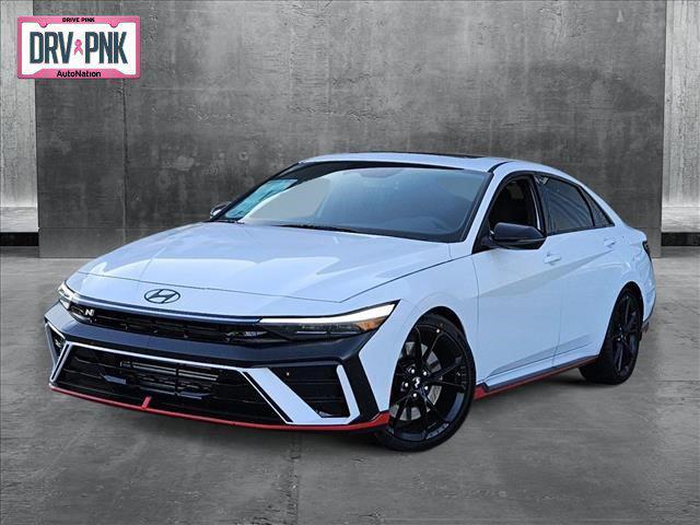 new 2025 Hyundai Elantra N car, priced at $36,805