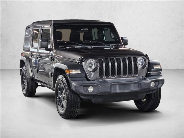used 2020 Jeep Wrangler Unlimited car, priced at $22,492