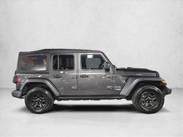 used 2020 Jeep Wrangler Unlimited car, priced at $22,492
