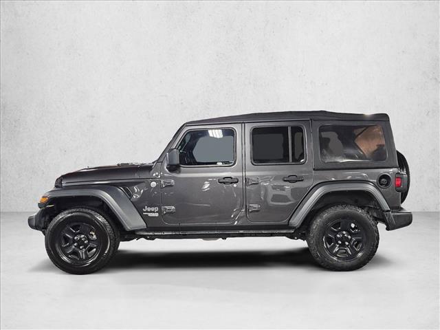 used 2020 Jeep Wrangler Unlimited car, priced at $22,492