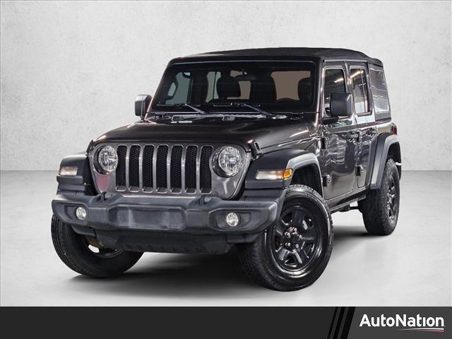 used 2020 Jeep Wrangler Unlimited car, priced at $22,492