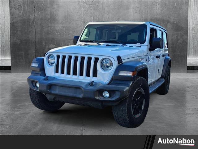 used 2019 Jeep Wrangler Unlimited car, priced at $24,597