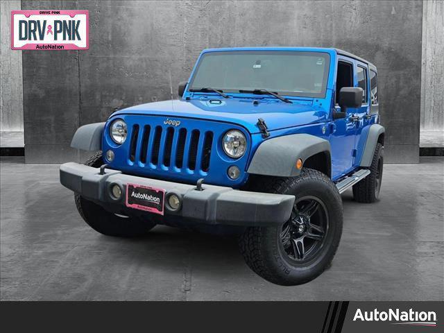 used 2016 Jeep Wrangler Unlimited car, priced at $17,297