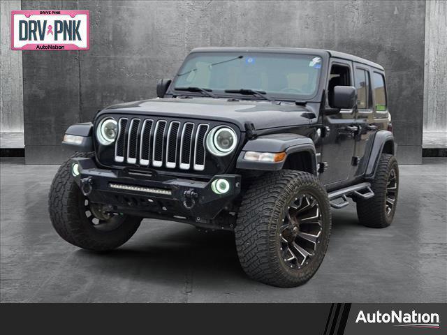 used 2018 Jeep Wrangler Unlimited car, priced at $24,097