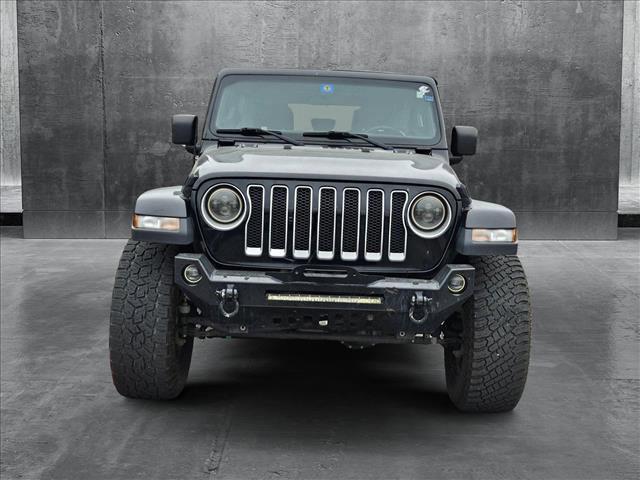 used 2018 Jeep Wrangler Unlimited car, priced at $24,097