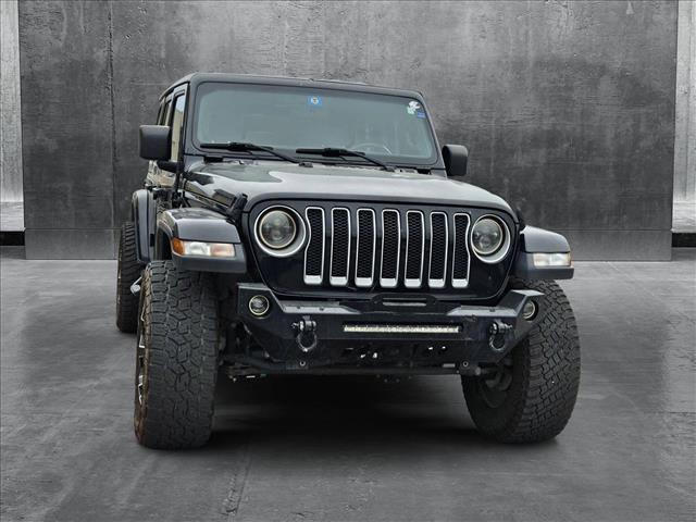 used 2018 Jeep Wrangler Unlimited car, priced at $24,097