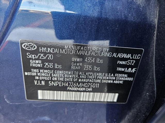 used 2021 Hyundai Sonata car, priced at $19,791