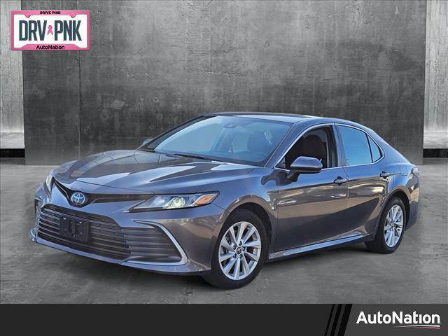 used 2021 Toyota Camry car, priced at $16,897