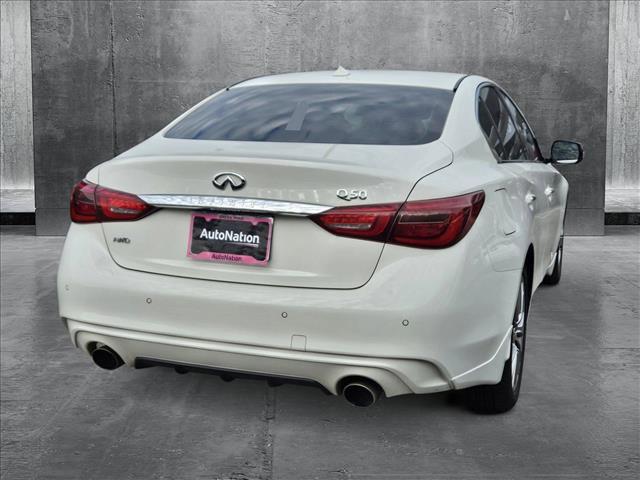 used 2022 INFINITI Q50 car, priced at $25,197