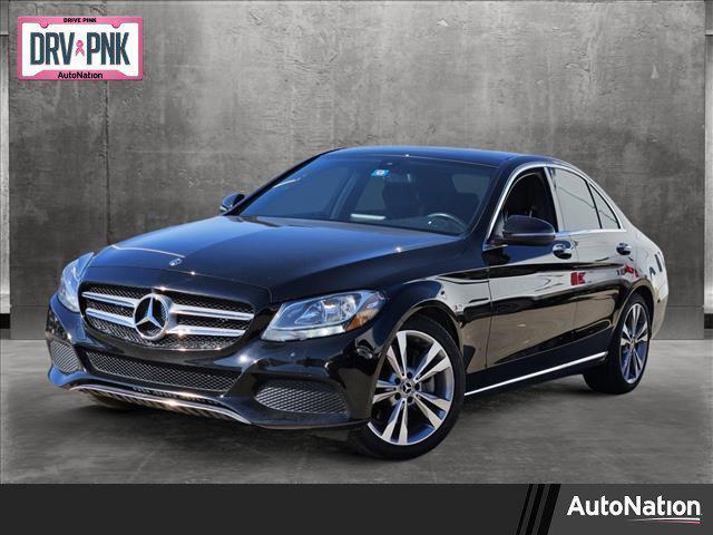 used 2018 Mercedes-Benz C-Class car, priced at $17,797