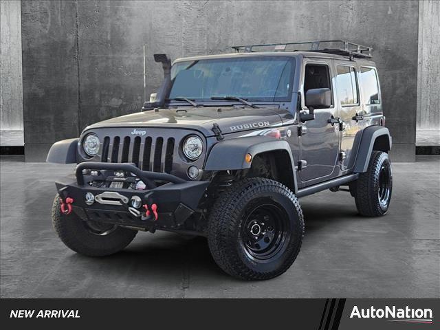 used 2017 Jeep Wrangler Unlimited car, priced at $26,124