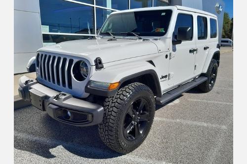 used 2021 Jeep Wrangler Unlimited car, priced at $31,182