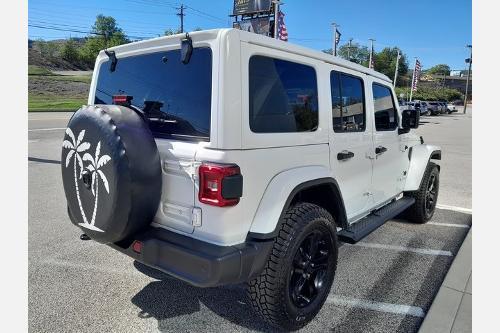 used 2021 Jeep Wrangler Unlimited car, priced at $31,182