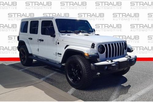 used 2021 Jeep Wrangler Unlimited car, priced at $31,182