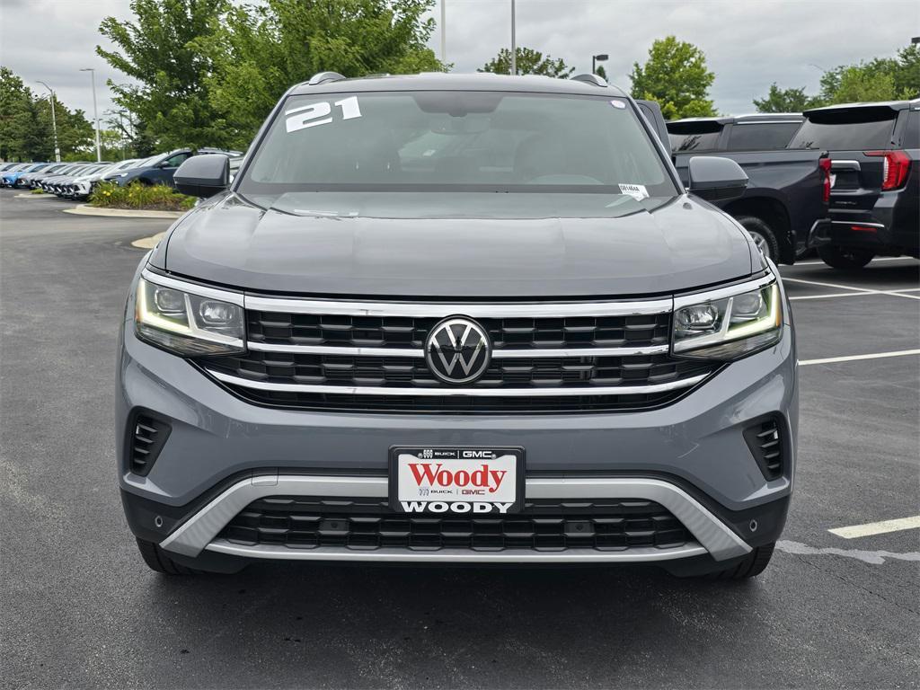 used 2021 Volkswagen Atlas Cross Sport car, priced at $22,500
