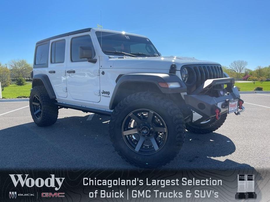 used 2022 Jeep Wrangler Unlimited car, priced at $58,500