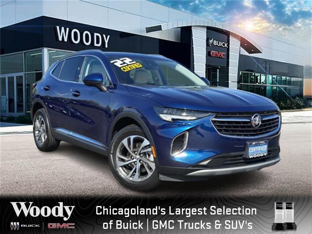 used 2022 Buick Envision car, priced at $24,750