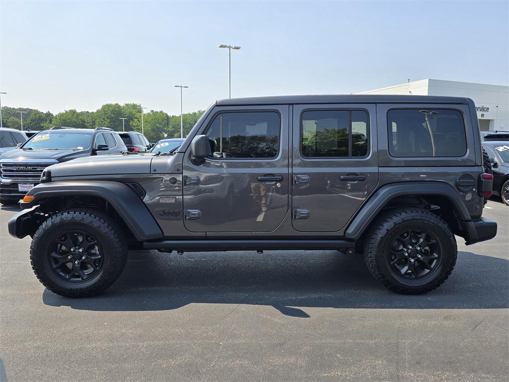 used 2021 Jeep Wrangler car, priced at $27,250