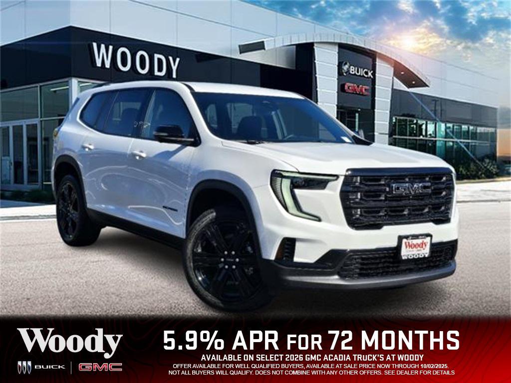 new 2026 GMC Acadia car, priced at $49,505