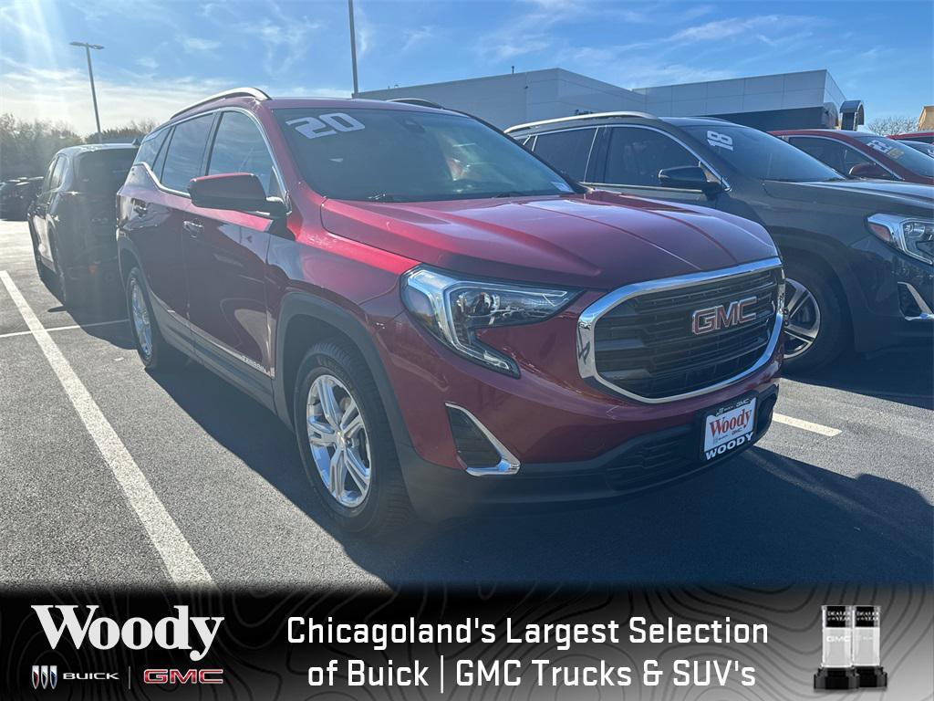 used 2020 GMC Terrain car, priced at $18,750