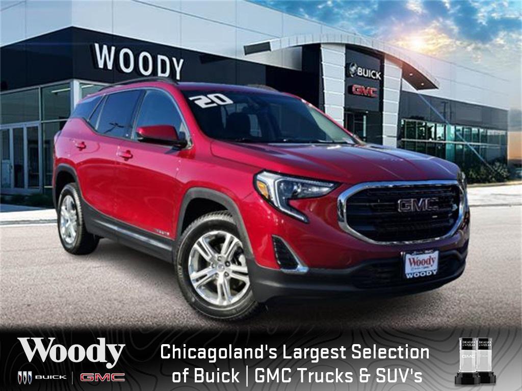 used 2020 GMC Terrain car, priced at $18,750