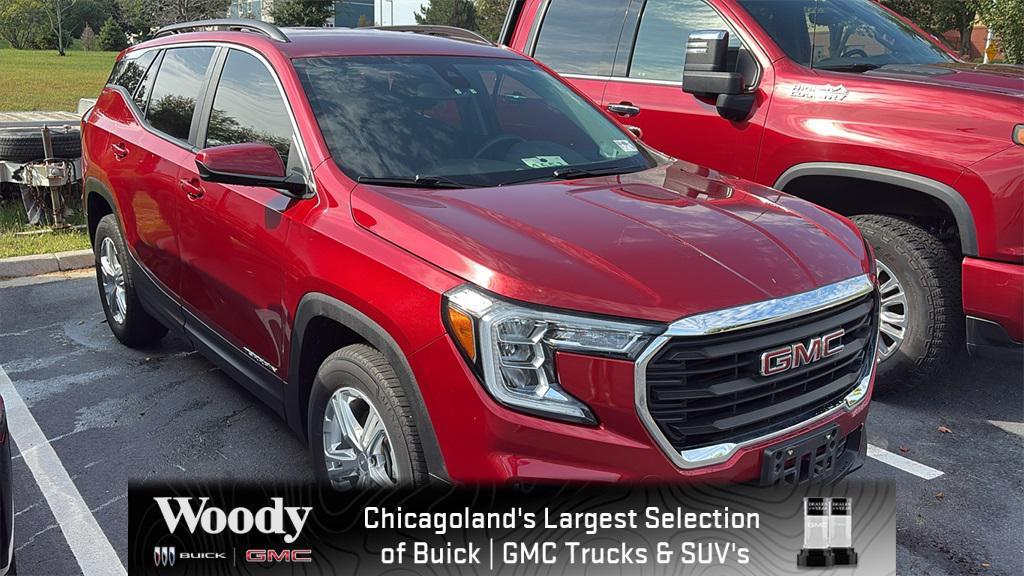 used 2022 GMC Terrain car, priced at $20,000