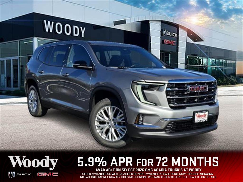 new 2026 GMC Acadia car, priced at $50,450