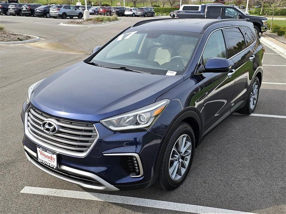 used 2017 Hyundai Santa Fe car, priced at $17,000