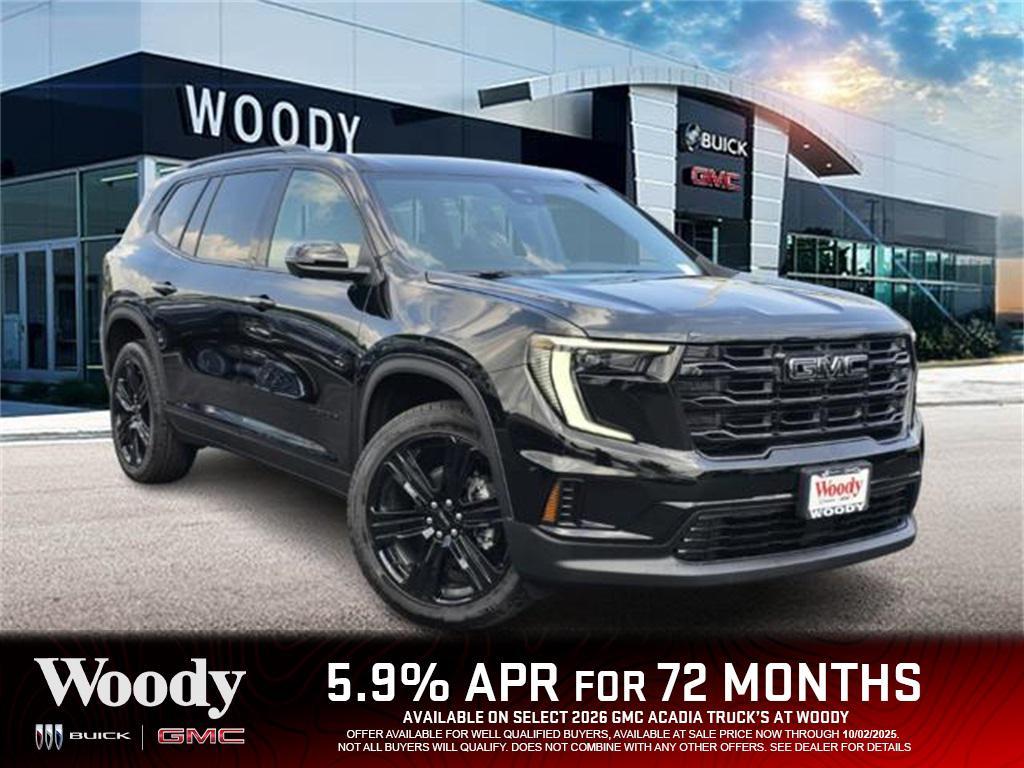 new 2026 GMC Acadia car, priced at $49,455