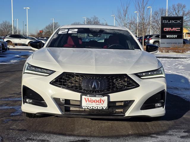 used 2022 Acura TLX car, priced at $31,750