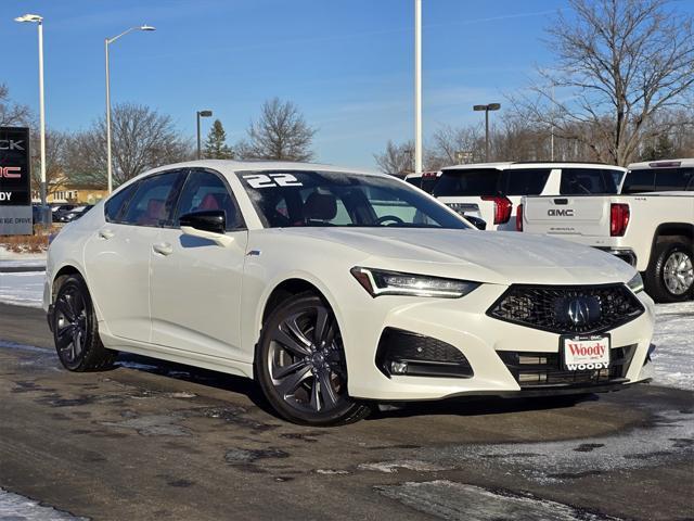 used 2022 Acura TLX car, priced at $31,750