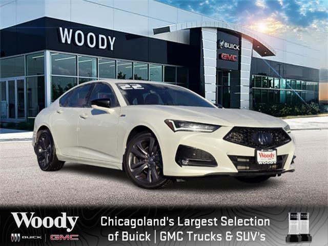 used 2022 Acura TLX car, priced at $31,750