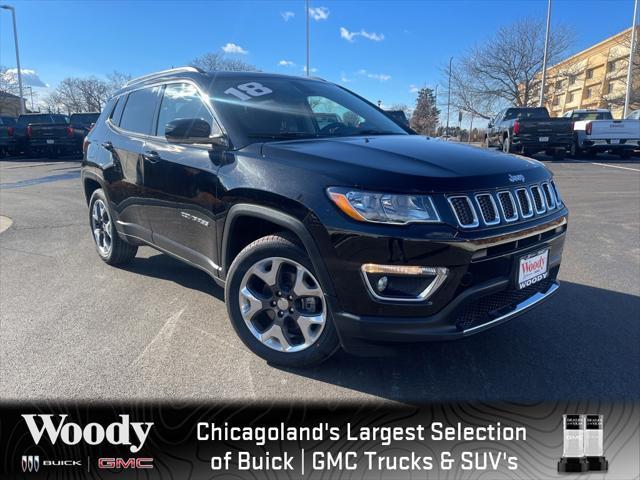 used 2018 Jeep Compass car, priced at $16,500