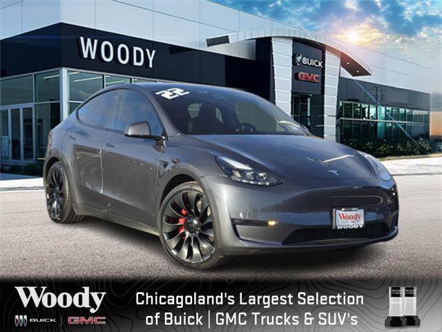 used 2022 Tesla Model Y car, priced at $31,250