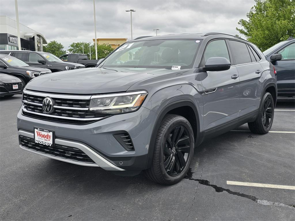 used 2021 Volkswagen Atlas Cross Sport car, priced at $22,000