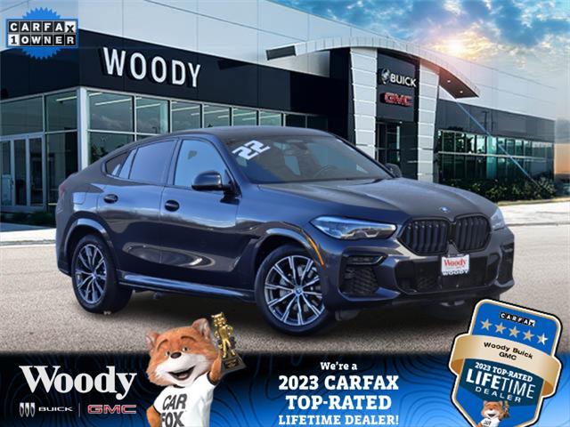 used 2022 BMW X6 car, priced at $51,500