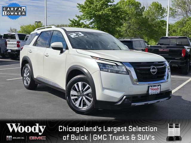 used 2023 Nissan Pathfinder car, priced at $30,000