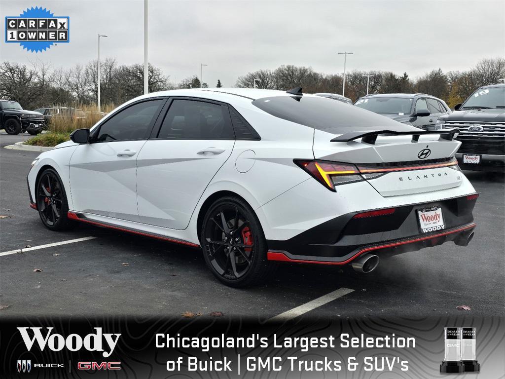 used 2025 Hyundai ELANTRA N car, priced at $32,000